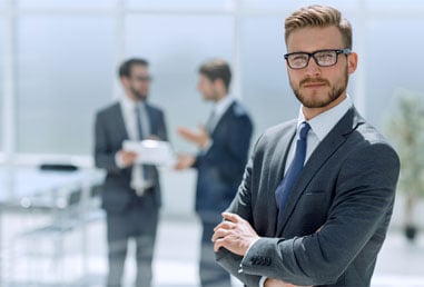 Hombre empresario