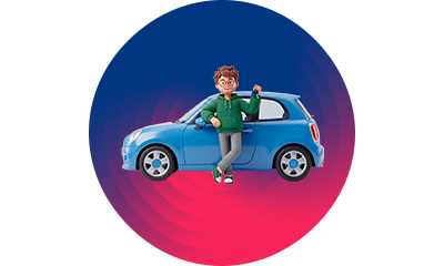Carro ilustracón