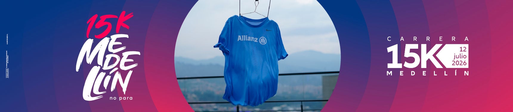Camiseta Allianz 15K Medelín