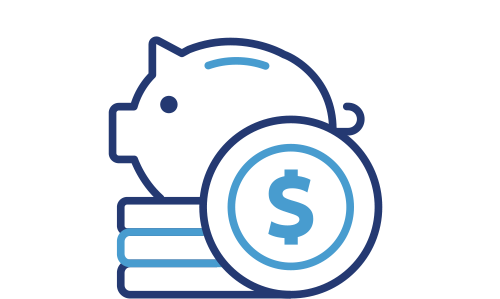 Icono de ahorro